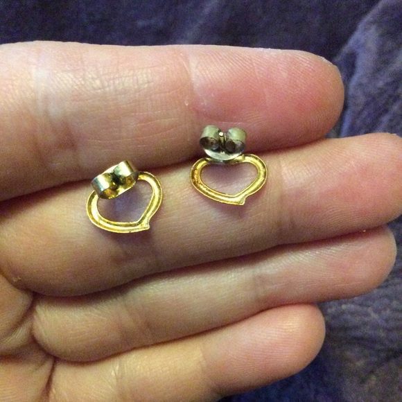 Speech bubble Heart Earrings - Picture 3 of 3